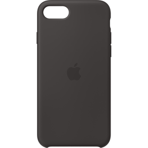 Apple - Siliconen Hoesje - iPhone SE (2022 / 2020) - Black pas cher