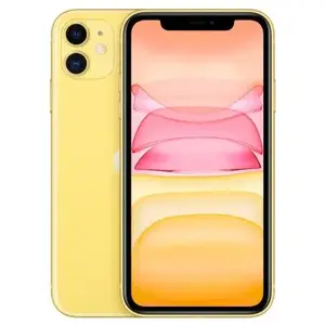 Apple iPhone 11 4G Double Nano SIM 64 Go 6.1" Yellow pas cher