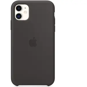 Apple - Siliconen Hoesje - iPhone 11 - Zwart pas cher