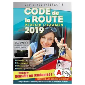 Sony Music Ent France Sas Code de la route 2019 Réussir l'examen officiel DVD pas cher