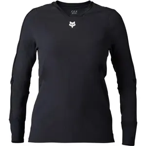 Fox, Femmes, Maillot de cyclisme, Jersey 24 W Defend Thermal Blk (M), Noir, M pas cher