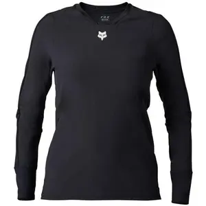 Fox, Femmes, Maillot de cyclisme, Jersey 24 W Defend Thermal Blk (XS), Noir, XS pas cher