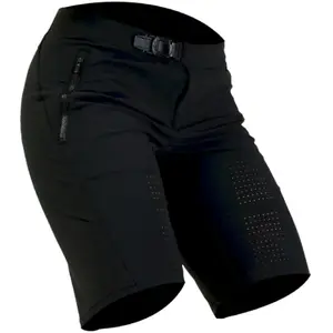 Fox, Femmes, Pantalon de cyclisme, Short 24 W Flexair Blk (XL), Noir pas cher