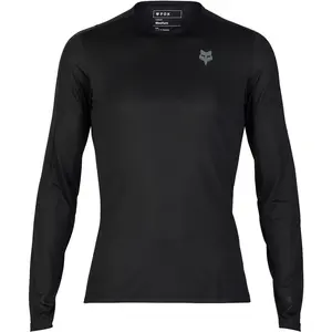 Fox, Hommes, Maillot de cyclisme, Flexair Ascent LS Jersey (L), Noir, L pas cher