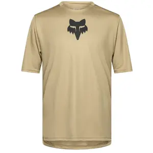 Fox, Hommes, Maillot de cyclisme, Ranger SS Jersey Head (S), Beige, S pas cher