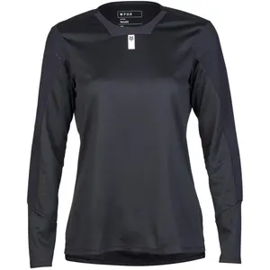 Fox, Femmes, Maillot de cyclisme, Jersey 24 W Defend Ls Blk (L), Noir,...