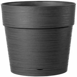 Pot de fleur - DEROMA - Vaso Save R - 58L - 48cm - Gris foncé pas cher