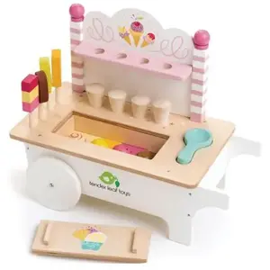 Tender Leaf Chariot crème glacée en bois pas cher