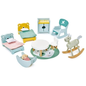 Tender Leaf Toys maison de poupée chambre d'enfant junior 14 pièces pas cher