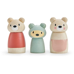 Tender Leaf Figurines Famille d'ours pas cher