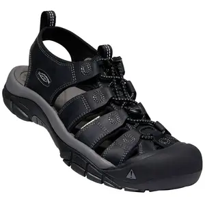 Keen Newport Heren Wandelsandalen Black/Steel Grey Maat 43