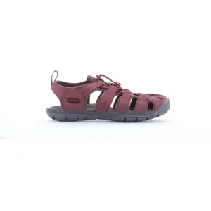 Keen Clearwater Cnx-W, Sandales femme, Rouge Wine Red Dahlia Cuir, 41 EU pas cher