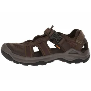 Teva M OMNIUM 2 Leren Heren Sandalen - TURKISH COFFEE pas cher
