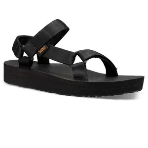 Comparateur de prix : Teva Teva Midform Universal Womens Black / Black Sandals - 37