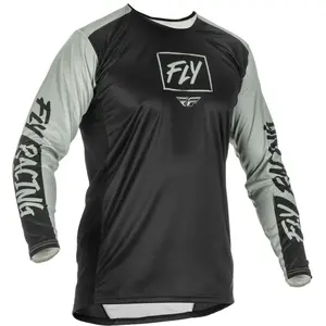 Comparateur de prix : Fly Racing Lite Motorcross Jersey, zwart-grijs, afmeting XL voor man