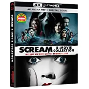Import Scream 2022 / 1996 - 2 Movie Collection Blu-ray 4K Ultra HD pas cher