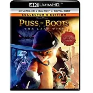 Import Puss In Boots : The Last Wish Édition Collector Blu-ray 4K Ultra HD pas cher