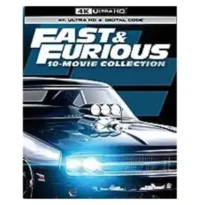 Import Fast & Furious 10 Movie Collection Blu-ray 4K Ultra HD pas cher