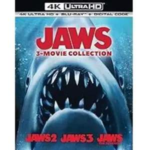 Import Jaws 3-Movie Collection Blu-ray 4K Ultra HD pas cher