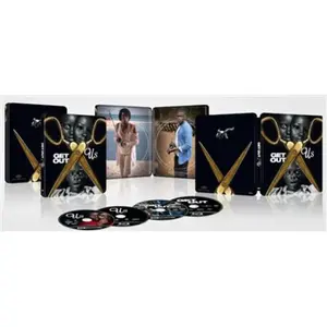 Import Get Out / Us Limited Edition Steelbook Blu-ray 4K Ultra HD pas cher
