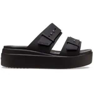 Crocs Sandales Brooklyn Low Wedge pas cher
