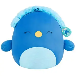 Jazwares Squishmallows Paon bleu 40cm pas cher