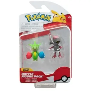 Pokémon Battle Figure 2 Pack (Pawniard & Roselia) W15 pas cher