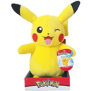 Pokémon peluche Pikachu Winking 30 cm pas cher