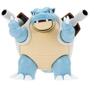 Figurine - JAZWARES - Pokémon - Battle Feature Tortank 11 cm - Mixte - A partir de 3 ans