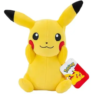 Pokémon BOTI Pokemon - Pikachu - Peluche 20cm pas cher