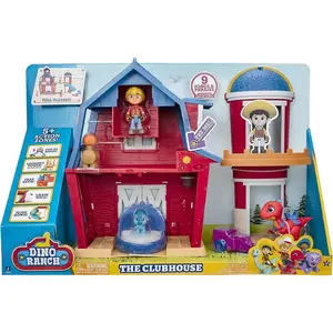 Petite figurine Dino Ranch DNR Playset Clubhouse pas cher