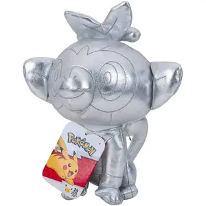 Pokemon Pokémon knuffel Grookey 20cm 25th Anniversary Silver pas cher