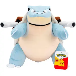 Jazwares Pokémon Peluche Blastoise 30cm (30 cm) pas cher