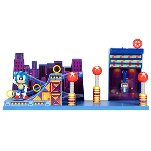 Jakks Pacific Studiopolis Zone Sonic 6 Cm Doré pas cher