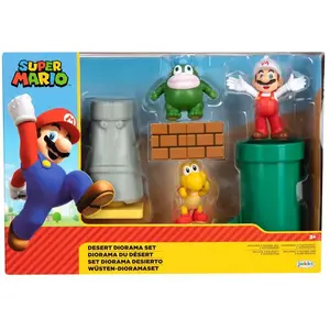 JAKKS PACIFIC Super Mario coffret de 3 figurines et accessoires pas cher