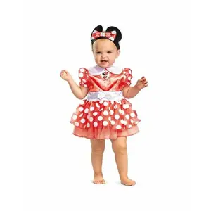 Disguise DISNEY BABY, Red Minnie jurk Classic Zuigeling, Maat (12-18 mths) pas cher