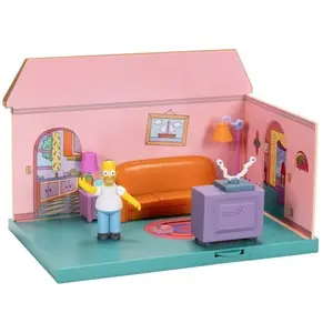 The Simpsons 175564 Kit de jeu Simpsons Maison Multicolore pas cher