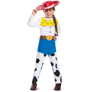 DISNEY - TOY STORY 4, kostuum Jessie Classic, Maat M (7-8 jaar), Meisjes pas cher