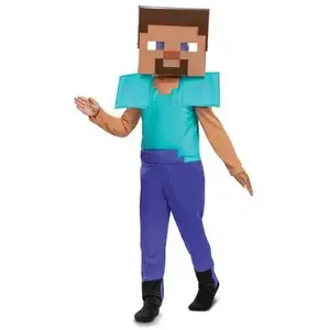 Comparateur de prix : Disguise Liragram Costume Steve Luxury Junior Minecraft
