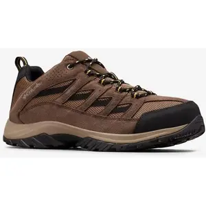 Comparateur de prix : Columbia Men's Crestwood, Low Rise Trekking and Hiking Shoes, Dark Brown/Baker, 6.5
