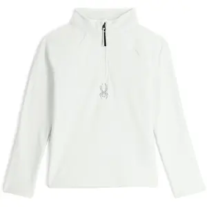 Spyder Shimmer Bug Fleece Met Halve Rits Wit XL Vrouw pas cher