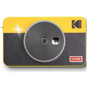 Kodak Kodak Mini Shot Combo 2 Retro Instant Camera, Jaune et Noir