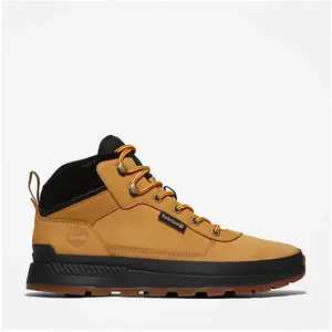 Basket montante homme - TIMBERLAND - Field trekker mid hiker wheat nubuk - Marron - Daim-Nubuck pas cher