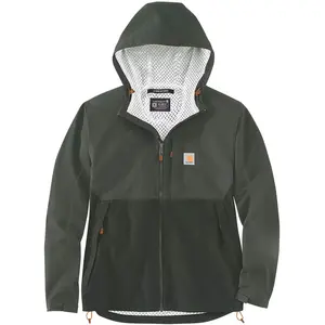 Comparateur de prix : Carhartt Monterey Regenjas, grijs-groen, afmeting S voor man