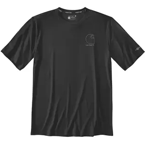 Comparateur de prix : Carhartt Force Sun Defender S/S T-Shirt 107182 Black-M