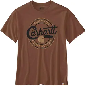 Carhartt T-shirt à Manches Courtes Script pas cher