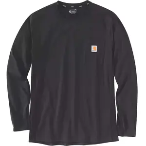 Comparateur de prix : Carhartt Midweight L/S Pocket T-Shirt 106656 Black-L