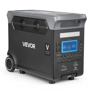 VEVOR Draagbare Stroomgenerator, 3000w Zonnegenerator, 3072wh Lifepo4-...