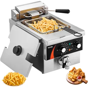Comparateur de prix : Friteuse Commerciale 3000 W-VEVOR-Friteuses à Bain d'huile Électrique ...
