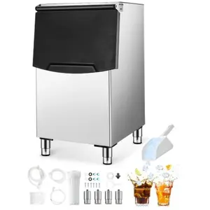 VEVOR Bac de Stockage de Machine a Glacons avec Capacite de 113,4 kg, ... pas cher